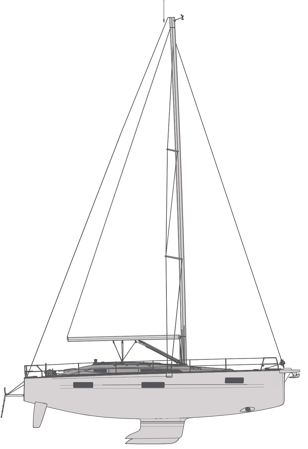 plano velero elan GT6